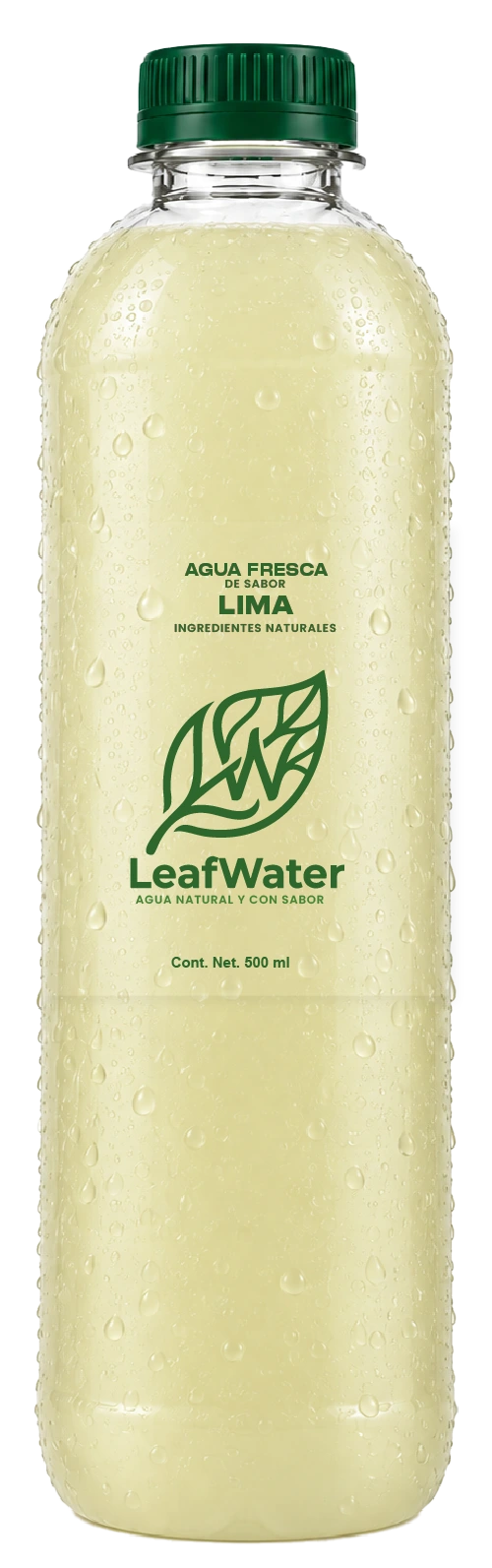 Botella Leaf Water sabor Lima