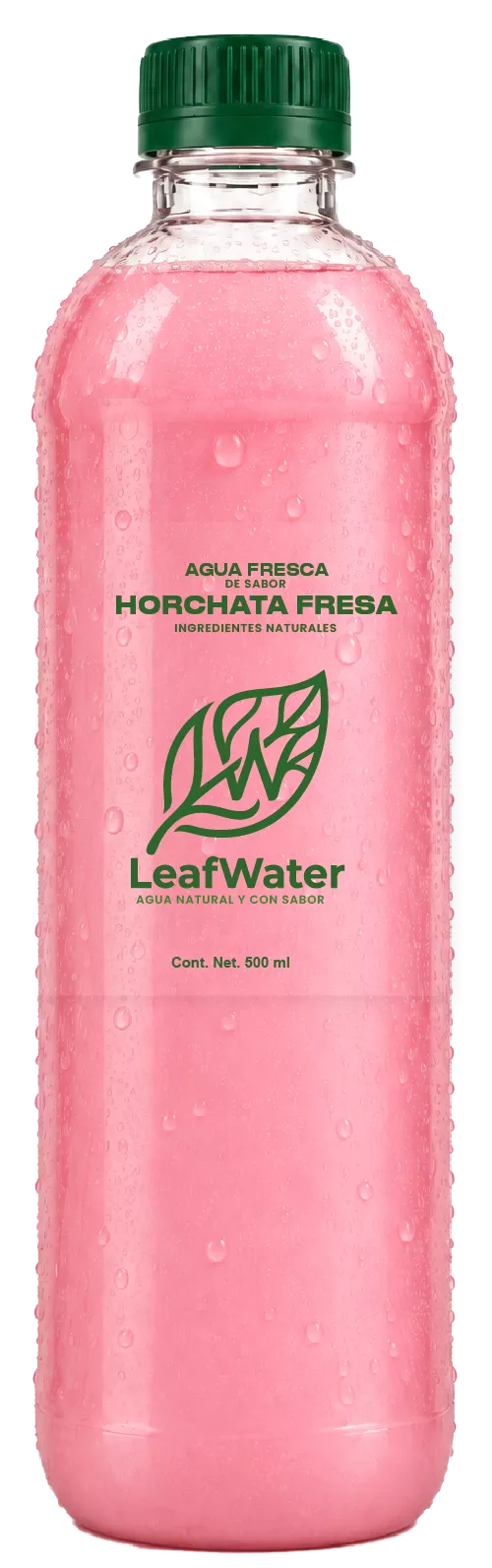 Agua Leaf Water sabor Horchata Fresa